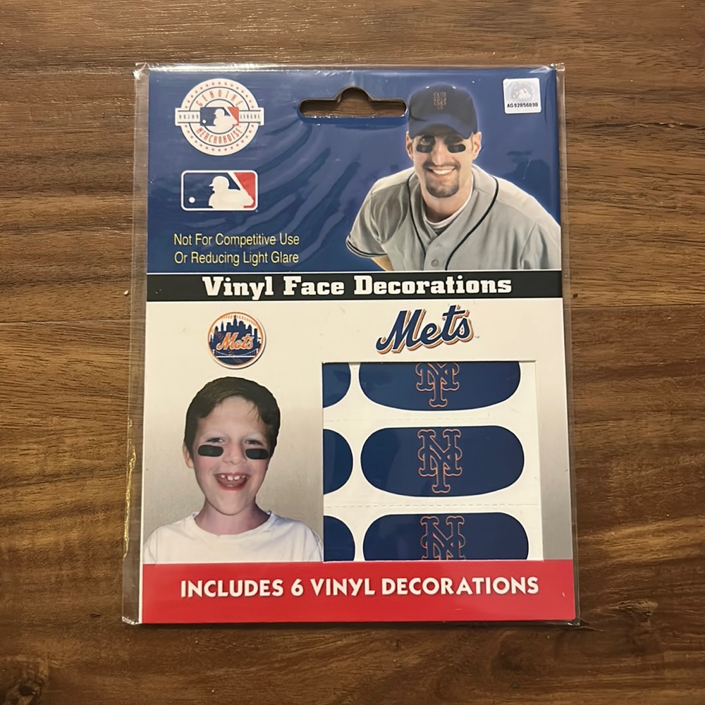 Vinyl Face Decorations